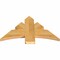 Ekena Millwork Davenport Rough Sawn Timber Gable Bracket, Western Red Cedar, 36"W x 21"H x 2"D x 6"F, 14/12 Pitch GBW036X21X0206DAV00RWR - alternate 4